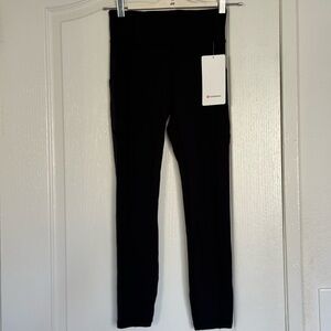 Lululemon Invigorate HR Tight 25” Size 4 Black NWT